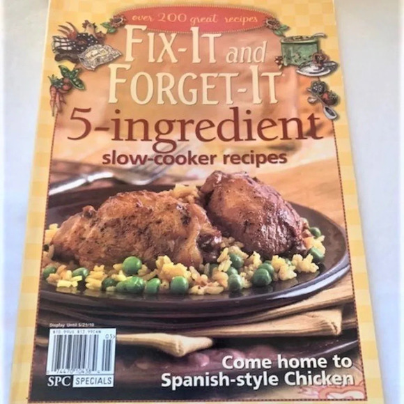 Set of 3 Fix-It and Forget It Slow Cooker cookbooks - Picture 3 of 4